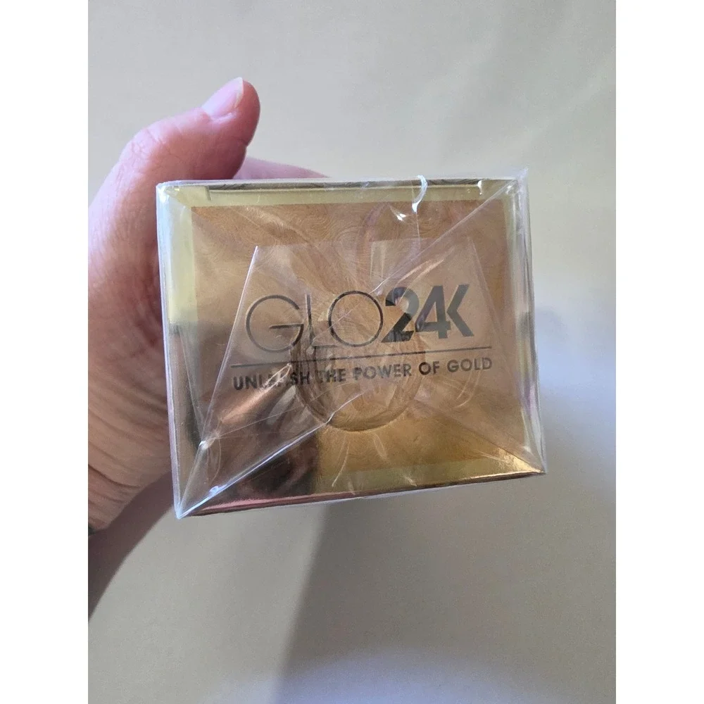 GLO24K Rejuvenating 24K Eye Serum with Hyaluronic Acid Vitamins A C E 35ml NIB
